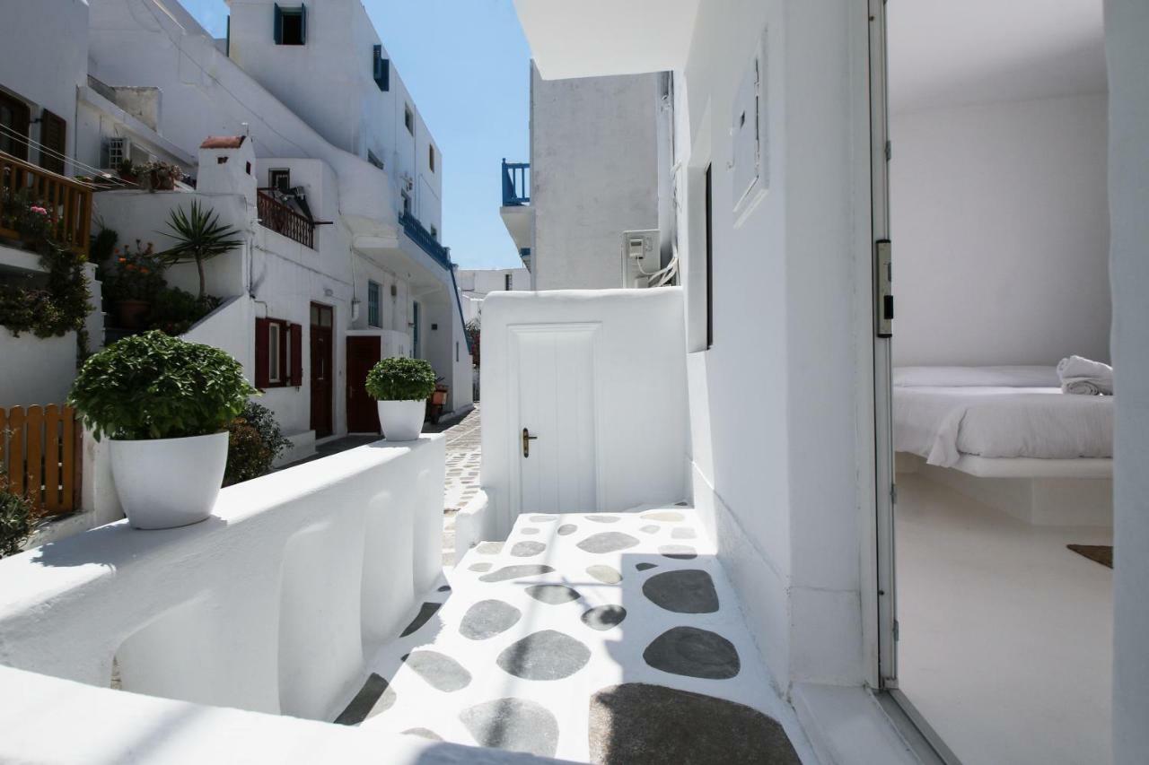 Arktos White Apartments Mykonos Town Kültér fotó