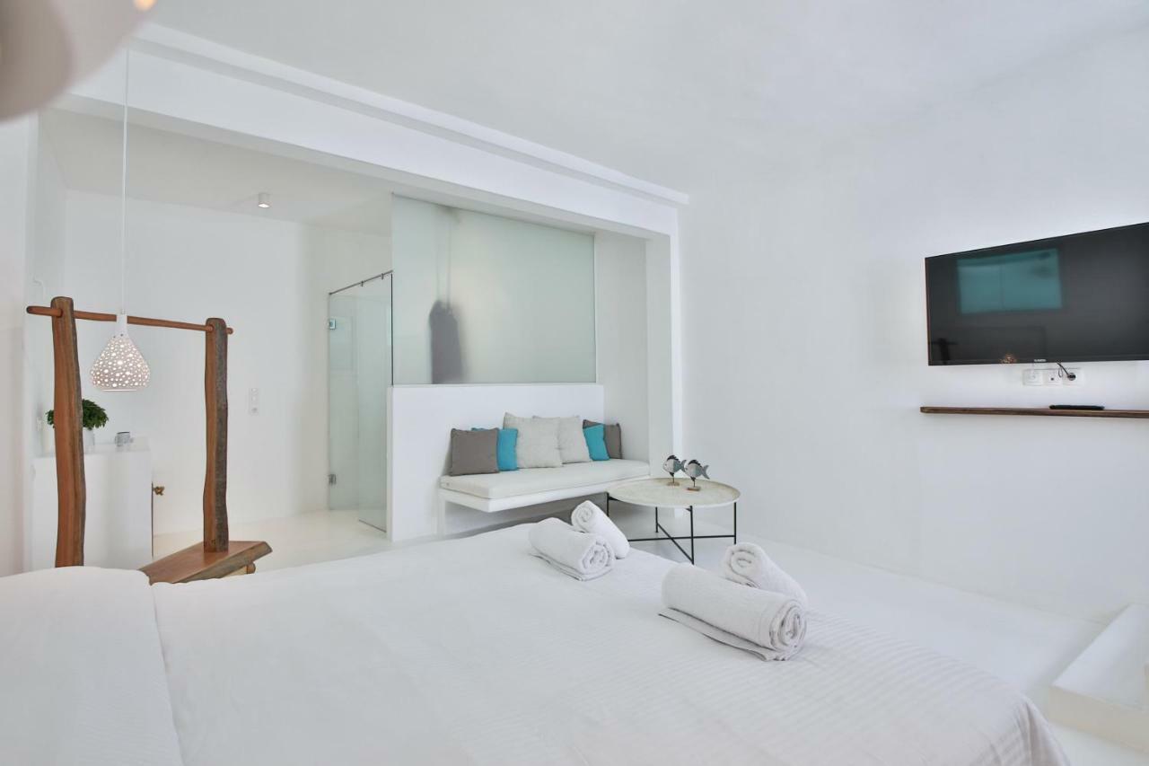 Arktos White Apartments Mykonos Town Kültér fotó